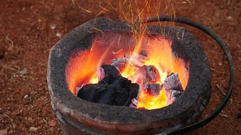 Hot stove Stock Footage 104968841