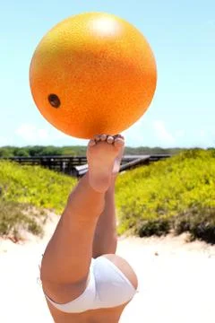 Hot summer Stock Illustration