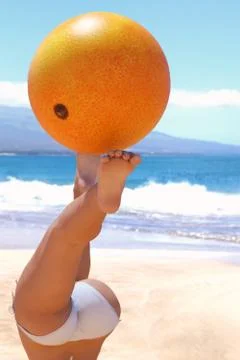 Hot summer Stock Illustration