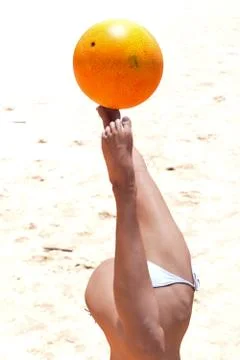 Hot summer 스톡 일러스트