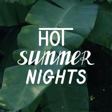 Hot summer nights Stock Illustration