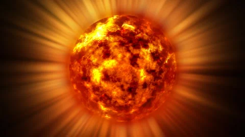 HOT SUN 스톡 동영상 6614724