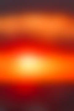 Hot sunset abstract blurred background 写真素材
