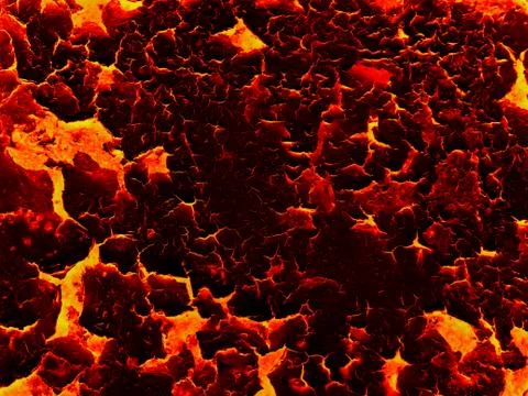 Hot surface of the earth Stock Photos