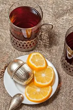 Hot tea Stock Photos