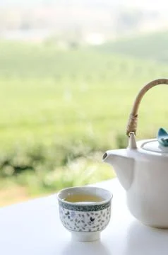 Hot tea Stock Photos