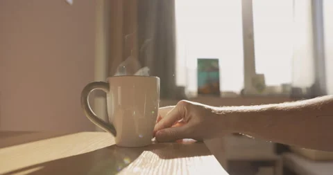Hot Tea ready for drink Stock Footage 145878032