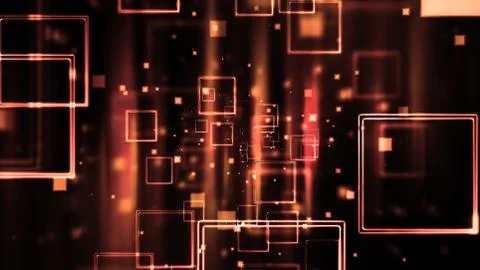 Hot Tech Tunnel Data Stream 스톡 일러스트