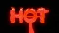 Hot text brand branding iron flaming heat flames overlay 4K 4k or 4k+ Resolution