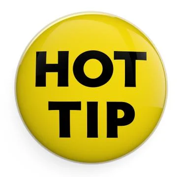 Hot Tip Stock Illustration