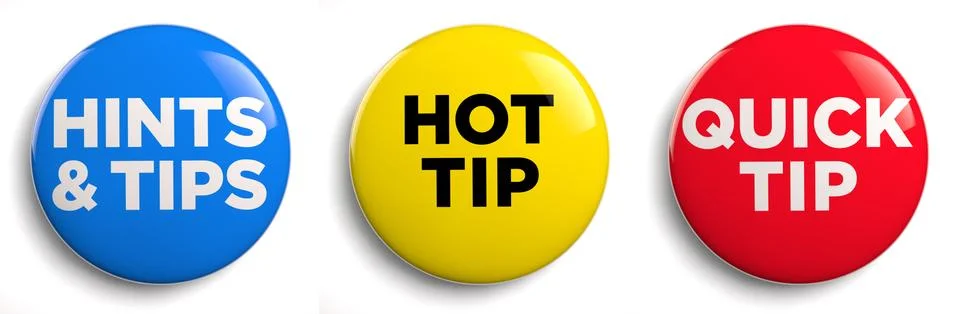 Hot tip Stock Illustration