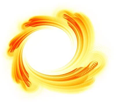 Hot vortex Stock Illustration