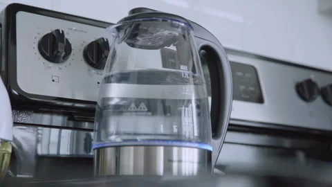 Hot Water Boils Stock Footage 150460367