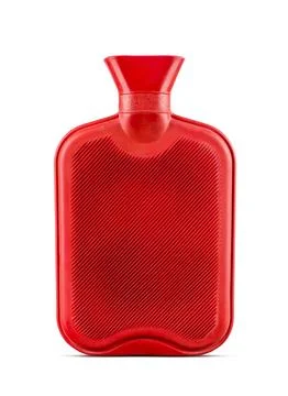 Hot water bottle. Foto stock