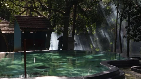 Hot water mat(2) Video stock 304407904