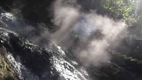 Hot water rive (6) Video stock 304408131
