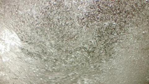 Hot water / slow motion shot Stock Footage