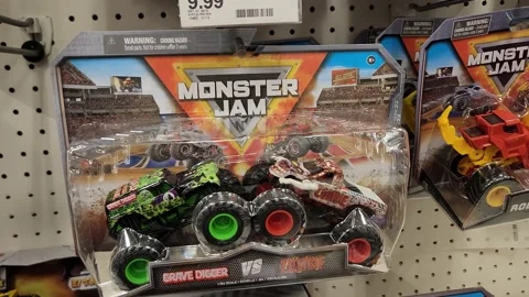 Hot Wheels Monster Trucks Jam Stock Video Pond5