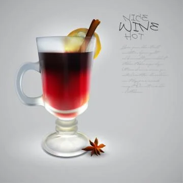 Hot wine Stock Illustration