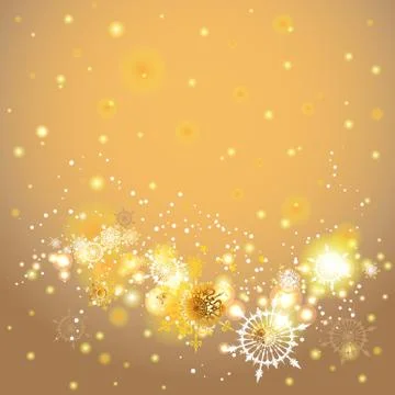 Hot winter background Stock Illustration