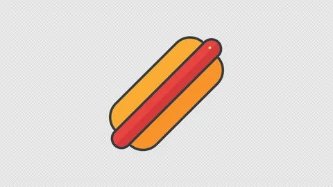 Hotdog Video stock 291003609