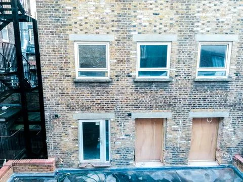 Hotel Back View Stock Photos