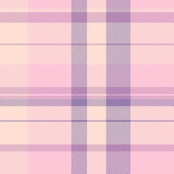 Hotel background seamless texture, seventies textile check vector. Day plai.. Stock Illustration
