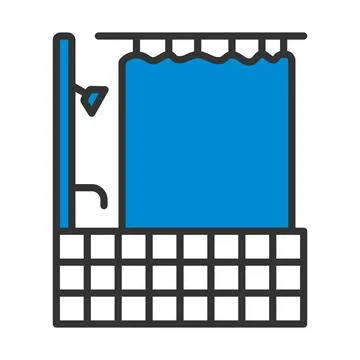 Hotel Bathroom Icon Stock Illustration