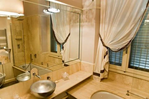 Hotel bathroom Stock Photos