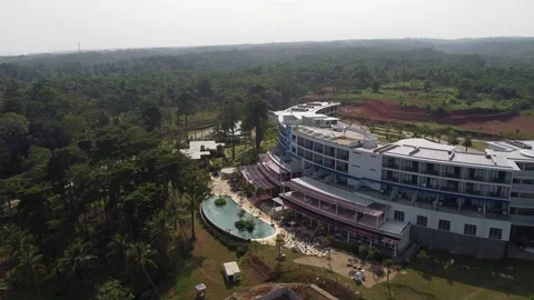 Hotel on the Beach Stock Footage 171149332