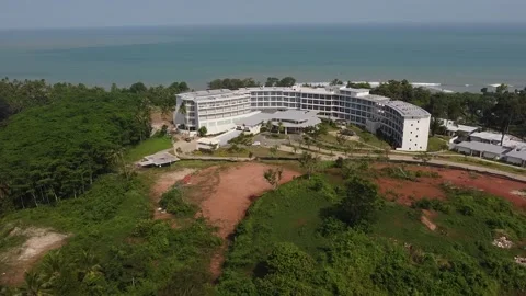 Hotel on the Beach Stock Footage 171149452