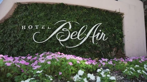 Hotel Bel Air Stock Footage 72881329