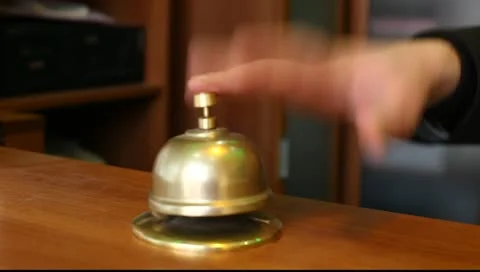 Hotel bell Stock Footage 10793800