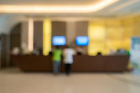 Hotel Blurred background Stock Photos