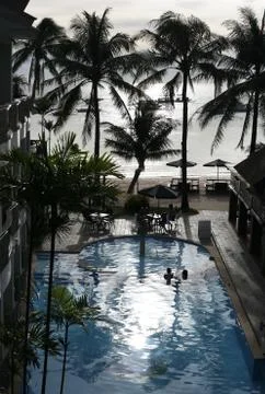 Hotel on Boracay Stock Photos