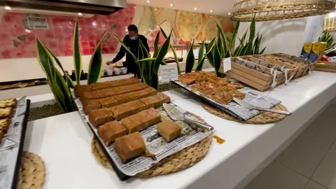 Hotel breakfast, Mallorca Stock Footage 192970803