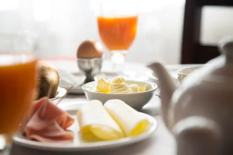 Hotel Breakfast Stock Photos