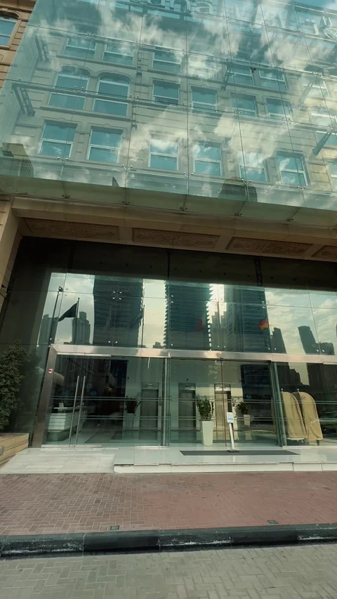 Hotel Building in Dubai 1 Video stock 328845327