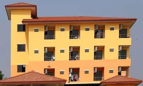 Hotel building Stock Photos