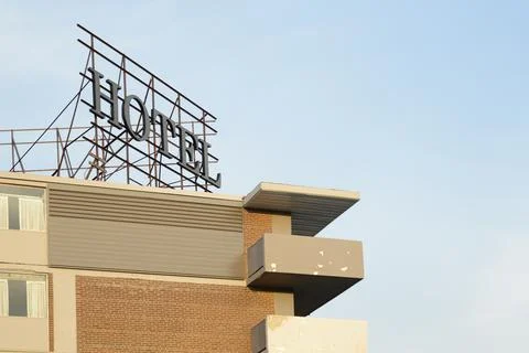 The Hotel Building Foto stock
