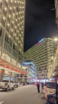 Hotel building Stock Photos