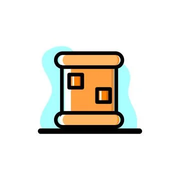 Hotel Building Vector Icon Conceptual Illustration Design Stock Illustration