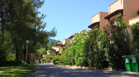 Hotel bungalows in Turkey Stock Footage 41001960