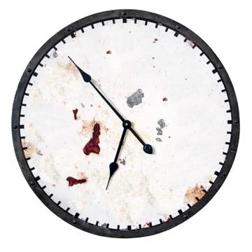 Hotel clock face Stock Photos