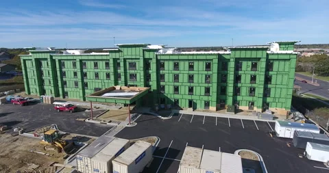 Hotel Construction01 Stock Footage 157889030