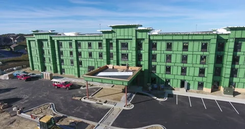 Hotel Construction02 Stock Footage 157889861