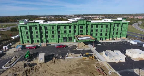 Hotel Construction03 Stock Footage 157889782