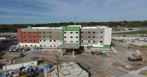 Hotel Construction04 Stock Footage 157889377