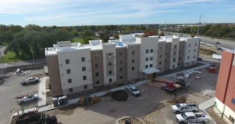 Hotel Construction07 Stock Footage 157890115