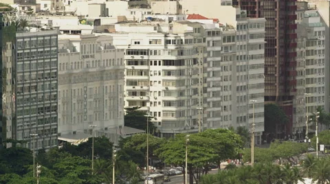 Hotel Copacabana Palace Stock Footage